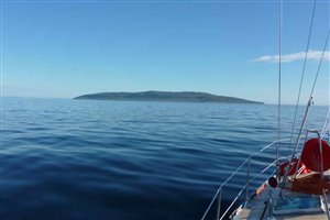 Georges island : vue côté S